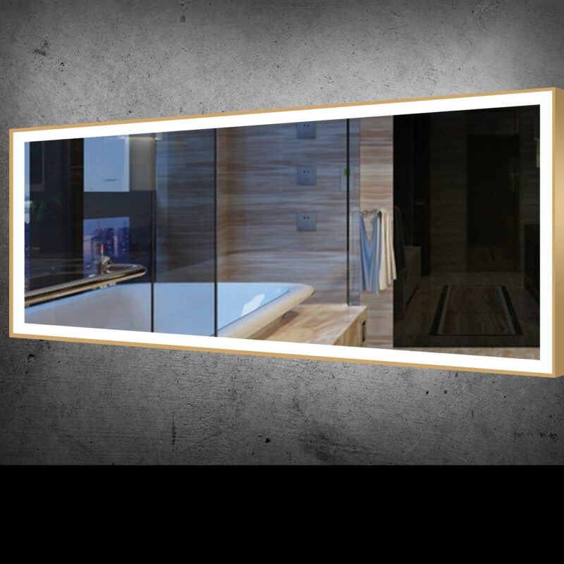 Miroir de salon de coiffure OR