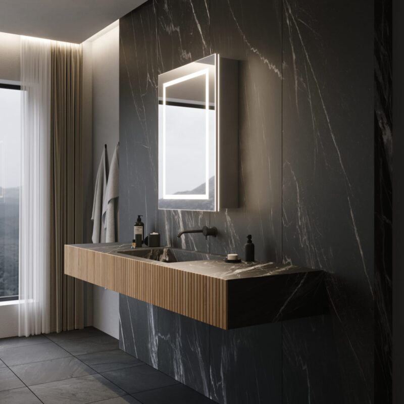 Armoire lumineuse à intensité variable Harmony 24 x 32