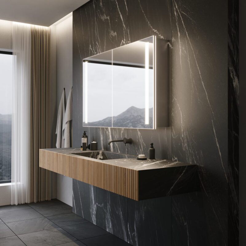 Armoire Lumineuse Dimmable Verano 48 x 28