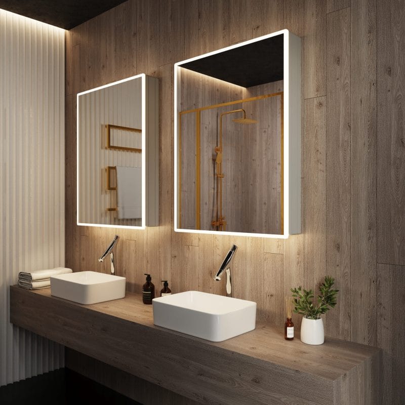 Dimmable Lighted Cabinet Galaxy