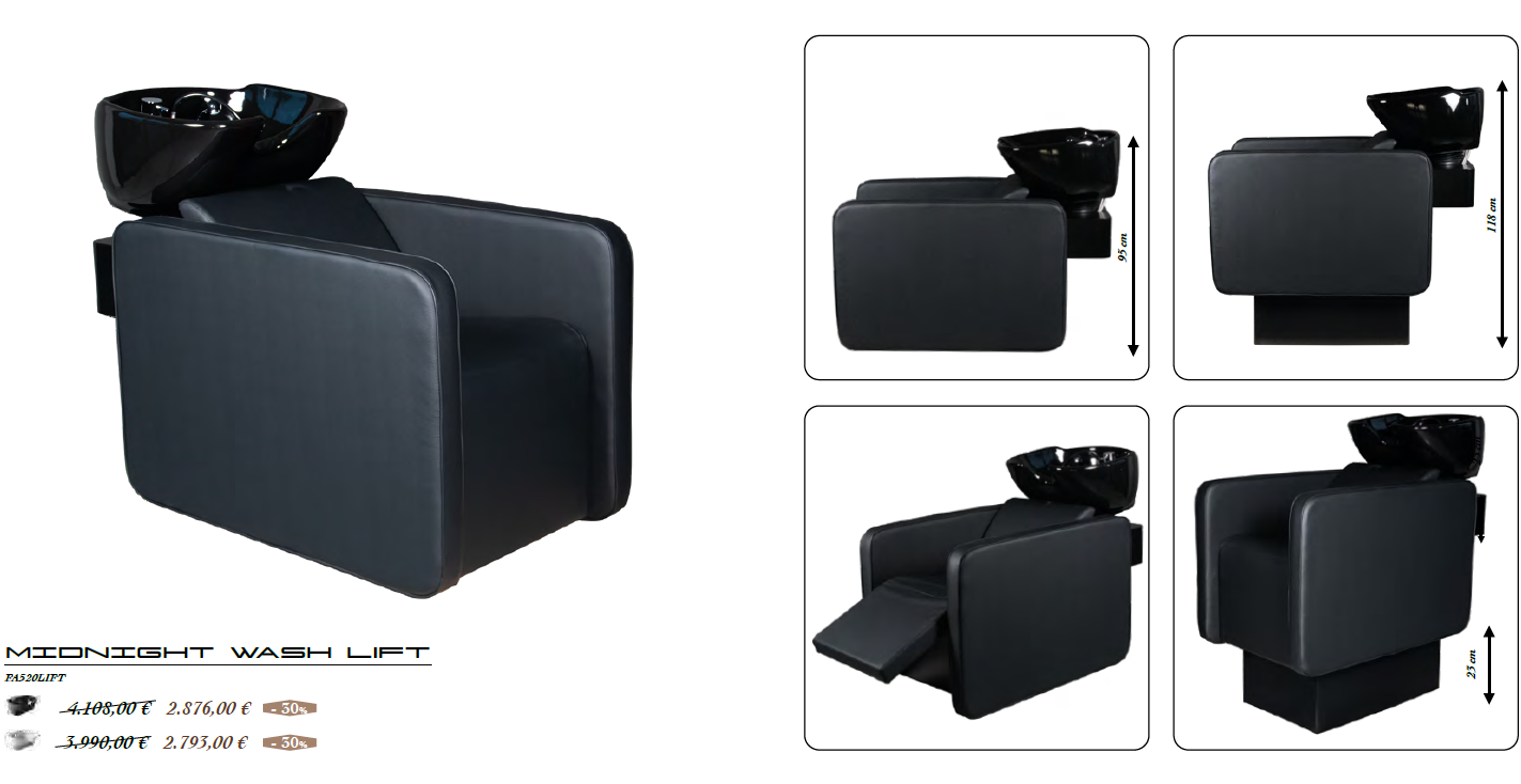 Backwash salon coiffure