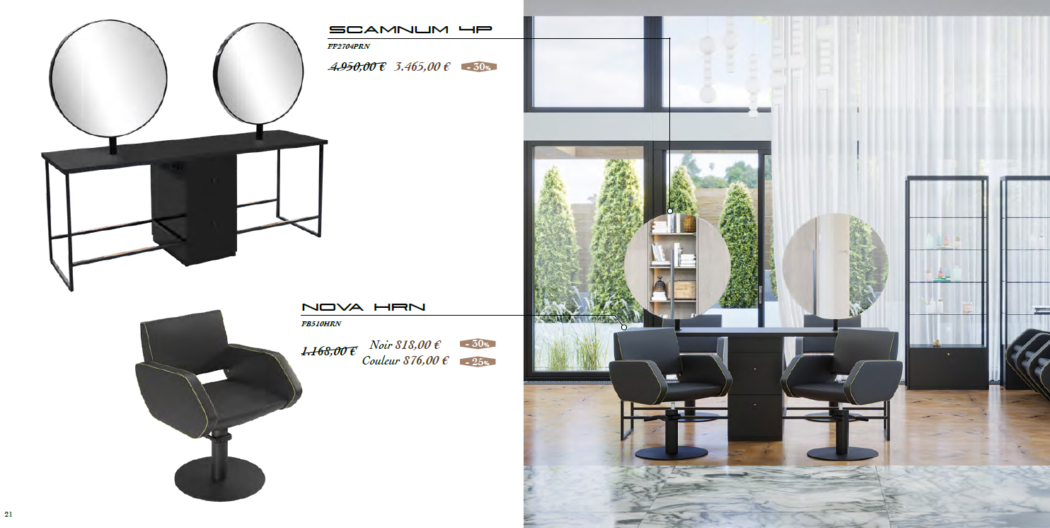 Ameublement coiffure