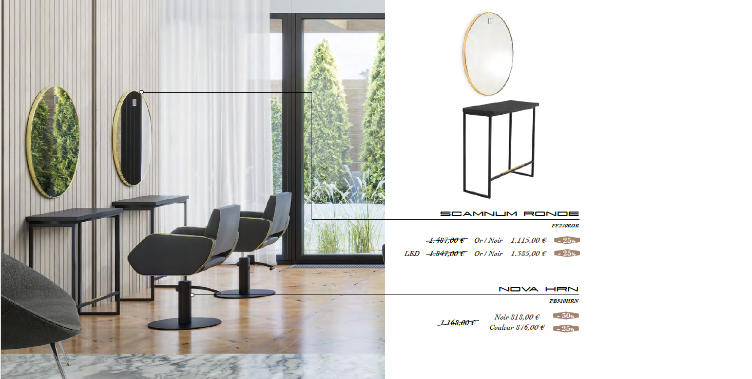 Hair salon promotion