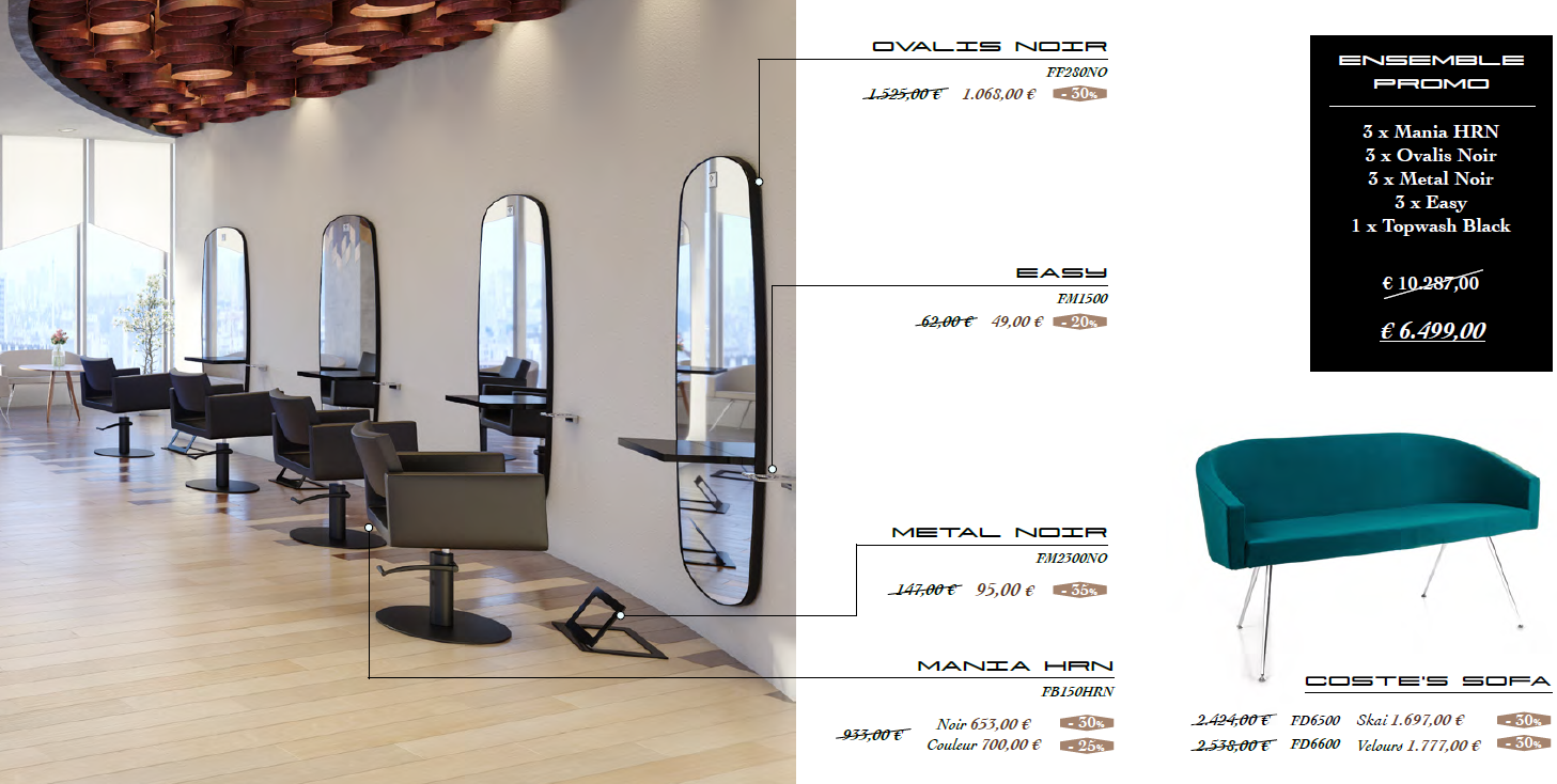 Metal wall mounted station