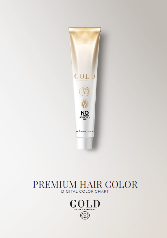 Introducing Gold Professional Premium Hair Color: Colors Are the Beauty of Nature