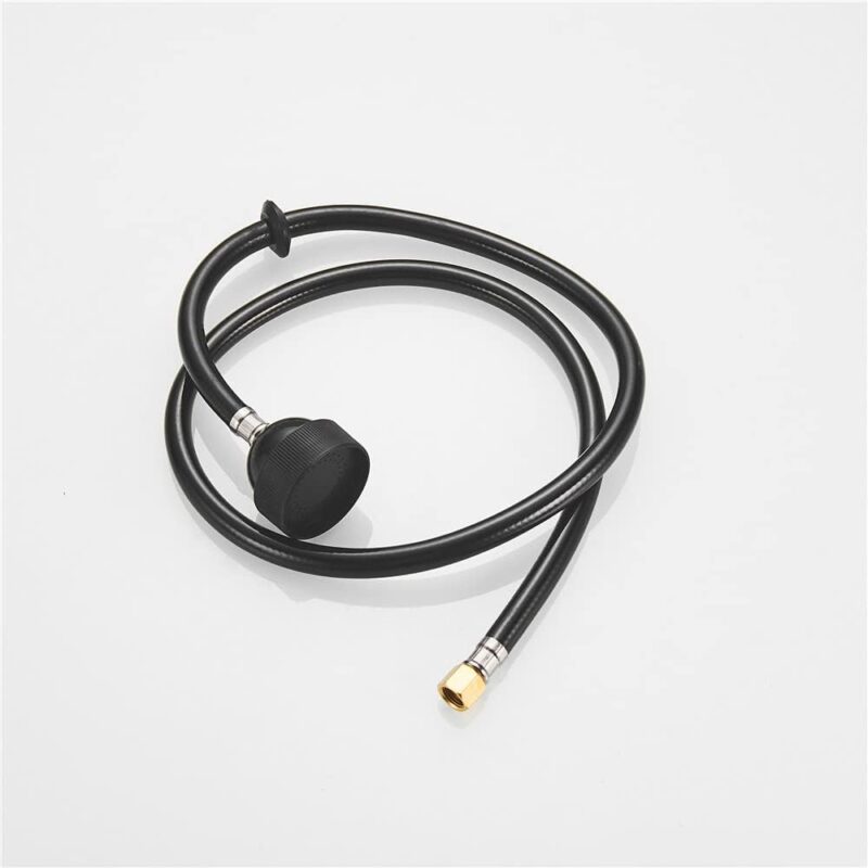 With Sprayer, Salon Spray Head Attachment for Vacuum Breaker, Black 1/4" Nut