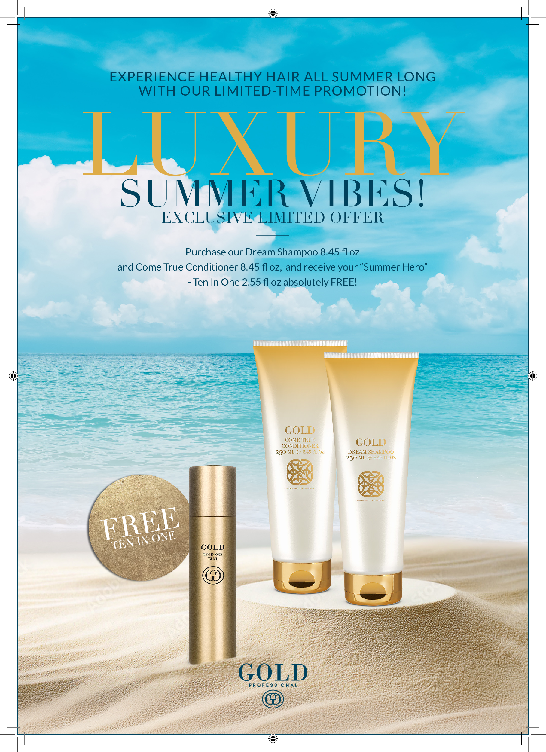 Gold Professionnal Summer Promo