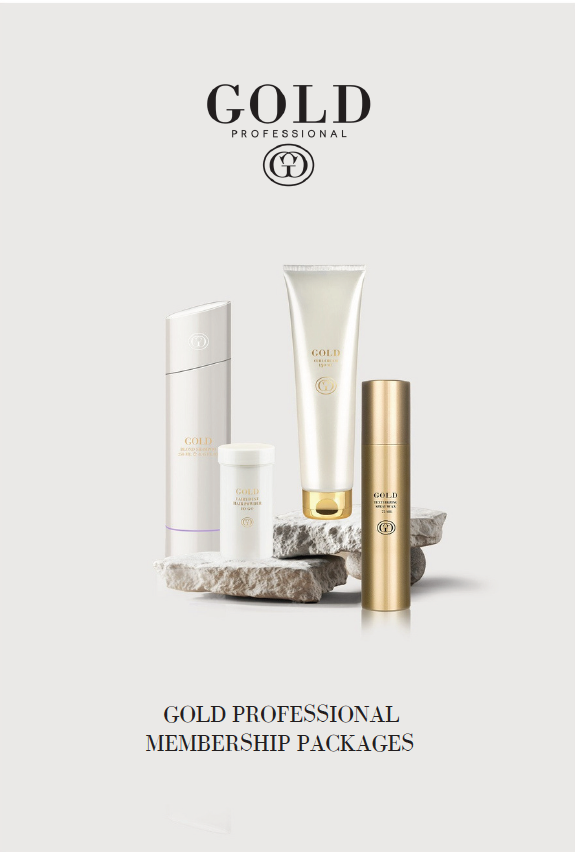 Gold Professional Haircare Exclusively for Salons