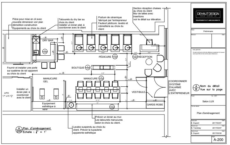 Dehaut Design — Interior Design and Salon Planning Since 2003