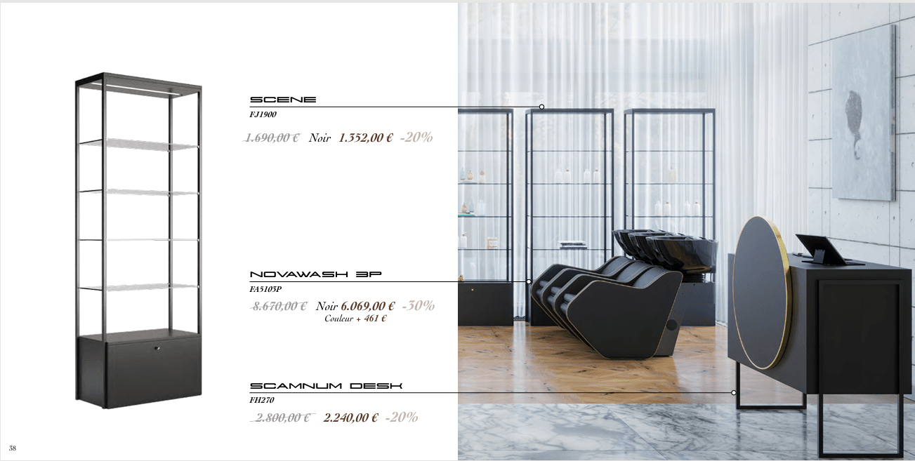 Hair salon furniture packages