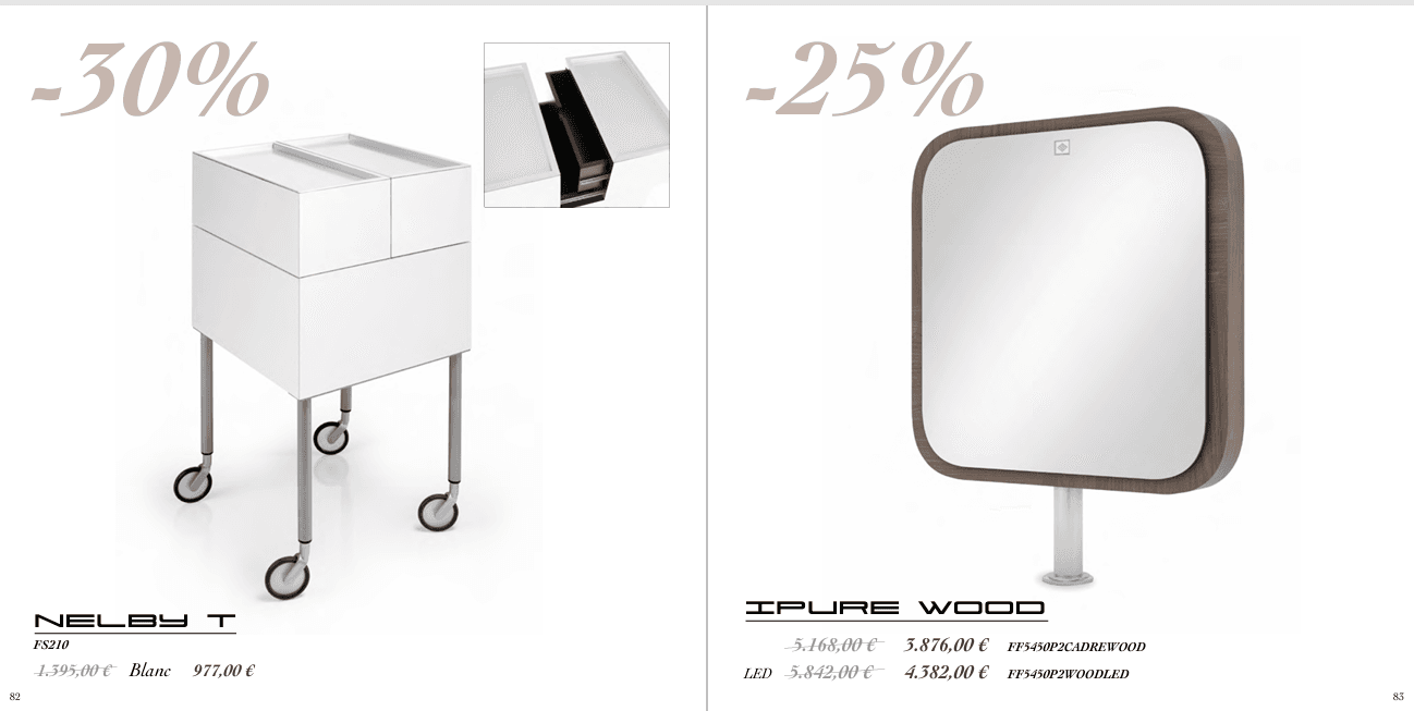 Salon styling stations