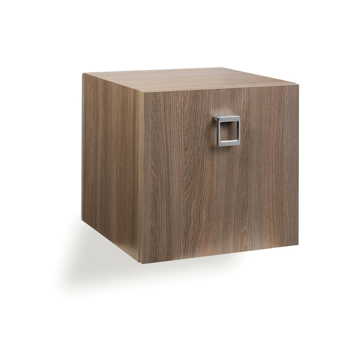 Wall hanging drawer cabinet. Available in 3 different finishes, see Materials below, and supplied with chrome handle.